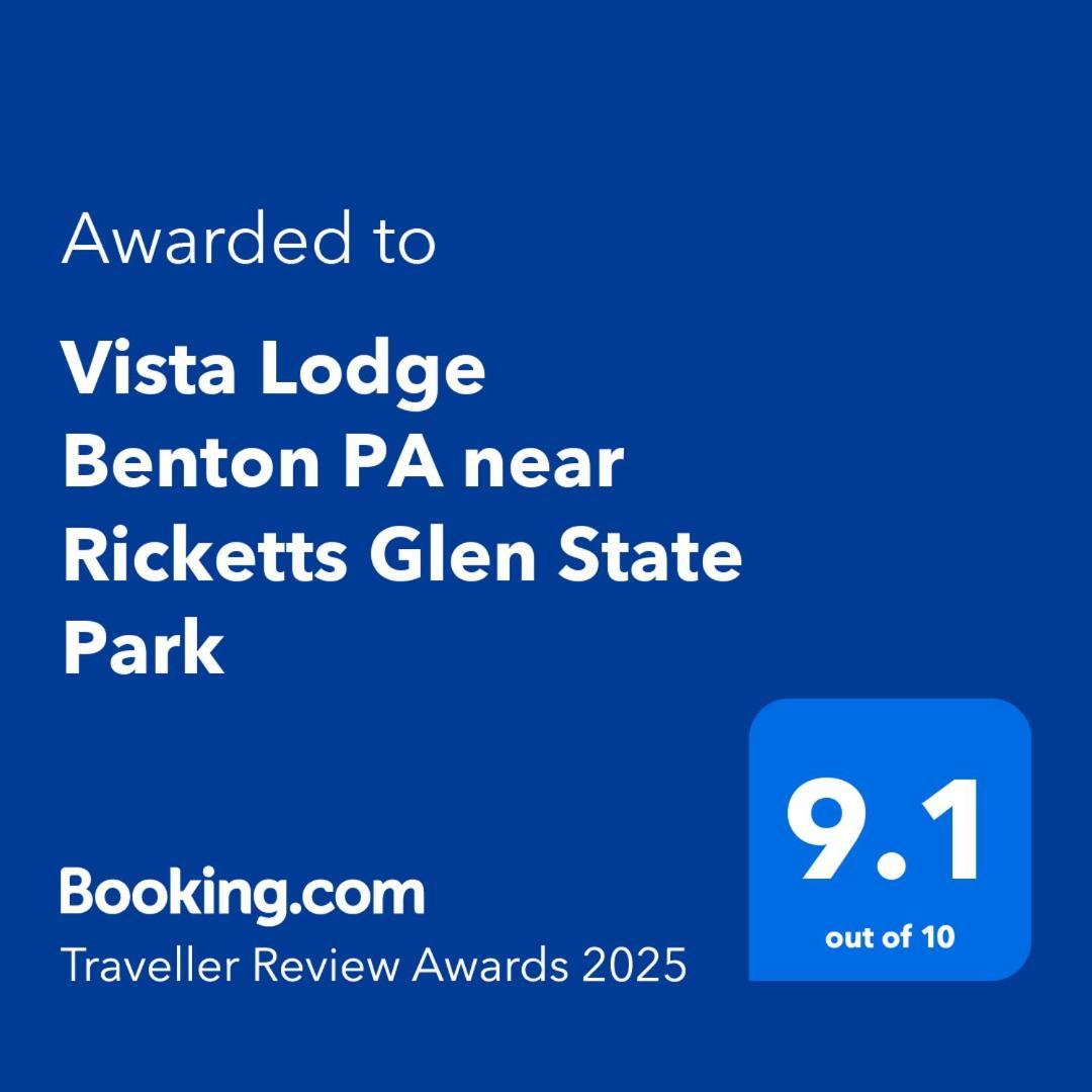 Vista Lodge Benton Pa Near Ricketts Glen State Park Eksteriør bilde